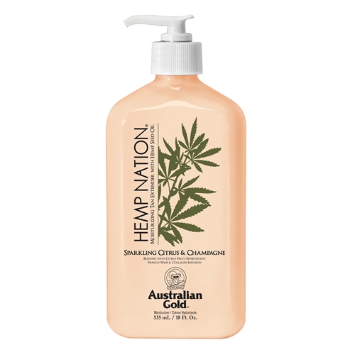 Hemp Nation Sparkling Citrus & Champagne Bodylotion, 535 ml.